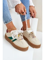 Dámské Tenisky S Béžové model 21682934 - Boto