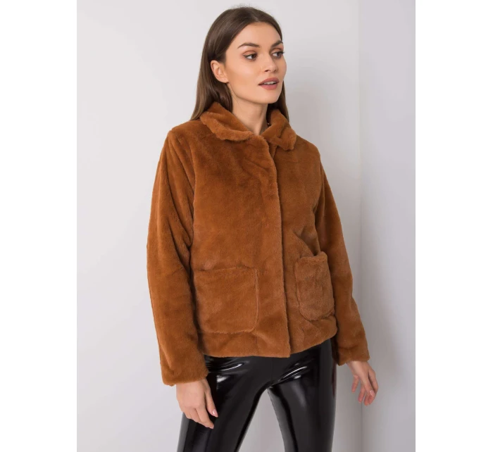 Bunda 217 KR model 14839487 hnědá - FPrice Bunda 217 KR model 14839487 hnědá - FPrice