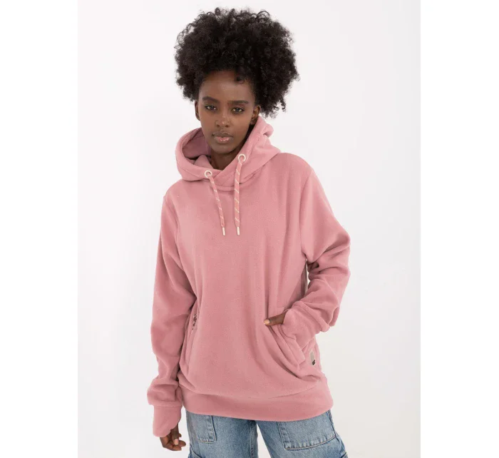 Mikina D20005M02627B2 tmavoružová Mikina D20005M02627B2 tmavoružová