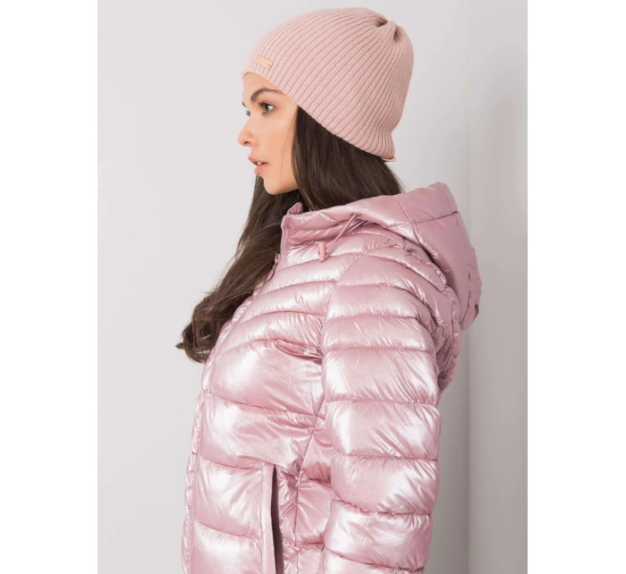 Dámska čiapka svetlo ružová