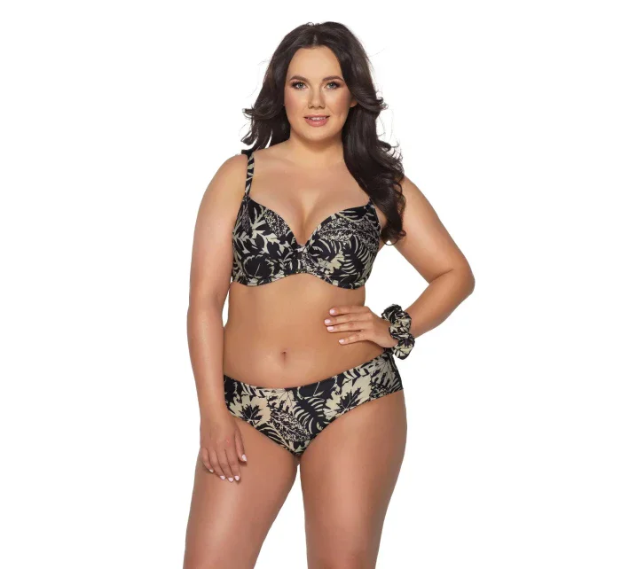 Dámske brazílske plavky SF 185/5/B Mocca with Black - Ava