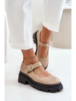 Poltopánky 1813 béžové - Krok vo veľkom štýle