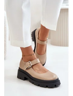 Poltopánky 1813 béžové - Krok vo veľkom štýle