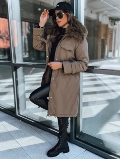 Dámska bunda MARBLIS khaki FashionStreet TY3929