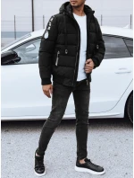 Pánská prošívaná bunda černá Dstreet model 21972141 - FashionStreet Pánská prošívaná bunda černá Dstreet model 21972141 - FashionStreet