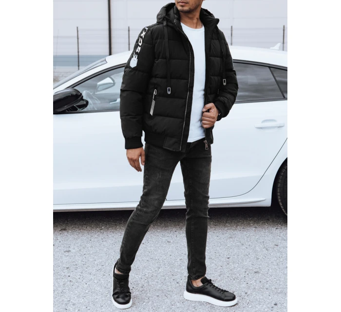 Pánská prošívaná bunda černá Dstreet model 21972141 - FashionStreet Pánská prošívaná bunda černá Dstreet model 21972141 - FashionStreet