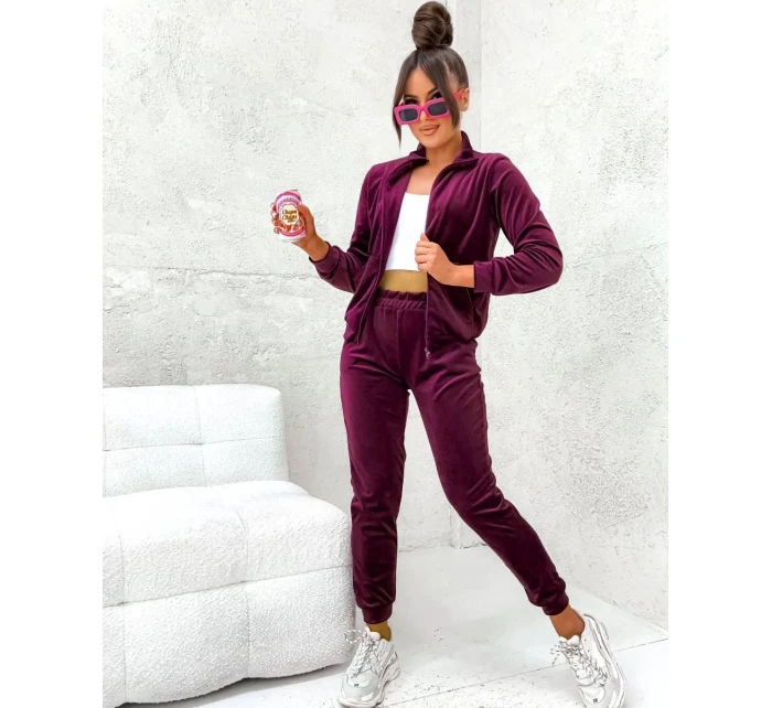 komplet z  bordowy model 21470444 - Moon