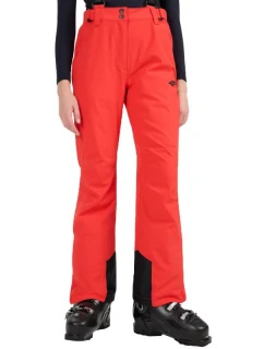 Dámske lyžiarske nohavice 4F FNK F0944 red 4FWAW25TFTRF0944 62S dámske