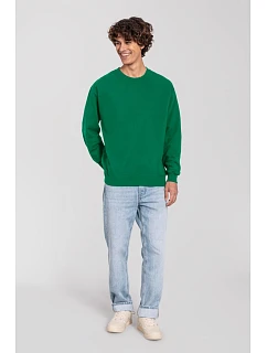 Mikina Fruit of the Loom Iconic 250 Set-In Sweat 16.2292, farba college green