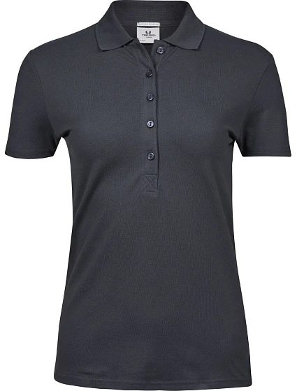 Tee Jays TJ 145 Dámske luxusné polo z hrubého strečového piqué 18.0145 tmavošedé Tee Jays TJ 145 Dámske luxusné polo z hrubého strečového piqué 18.0145 tmavošedé