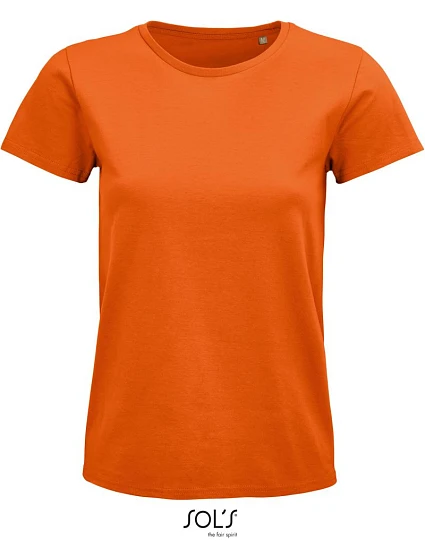 SOL'S Pioneer Women Dámske tričko z bio bavlny 25.3579 oranžové SOL'S Pioneer Women Dámske tričko z bio bavlny 25.3579 oranžové
