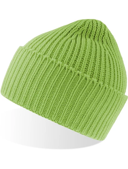 Atlantis Headwear Oak Pletená čiapka „Oak“ 33.0114 acid green Atlantis Headwear Oak Pletená čiapka „Oak“ 33.0114 acid green