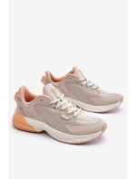 Wygodne Buty Sportowe Memory Foam System Big Star LL274336 Beżowe Wygodne Buty Sportowe Memory Foam System Big Star LL274336 Beżowe