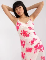 Šaty DHJ SK 15876.35 ružová