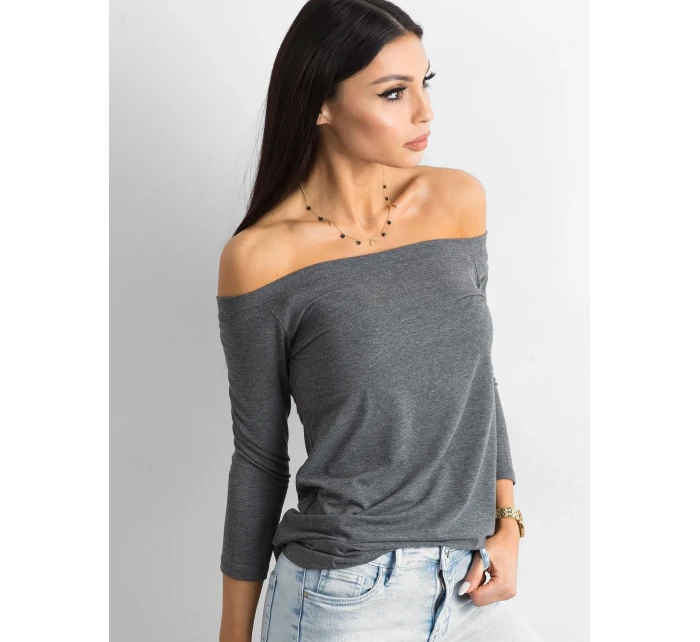 Blúzka RV BZ 4692.99 tmavo šedá Blúzka RV BZ 4692.99 tmavo šedá