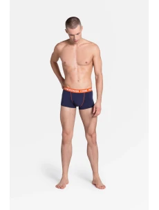 Boxerky Loyd 38837-MLC Sada 2 kusov v tmavo modrej a oranžovej farbe - Henderson