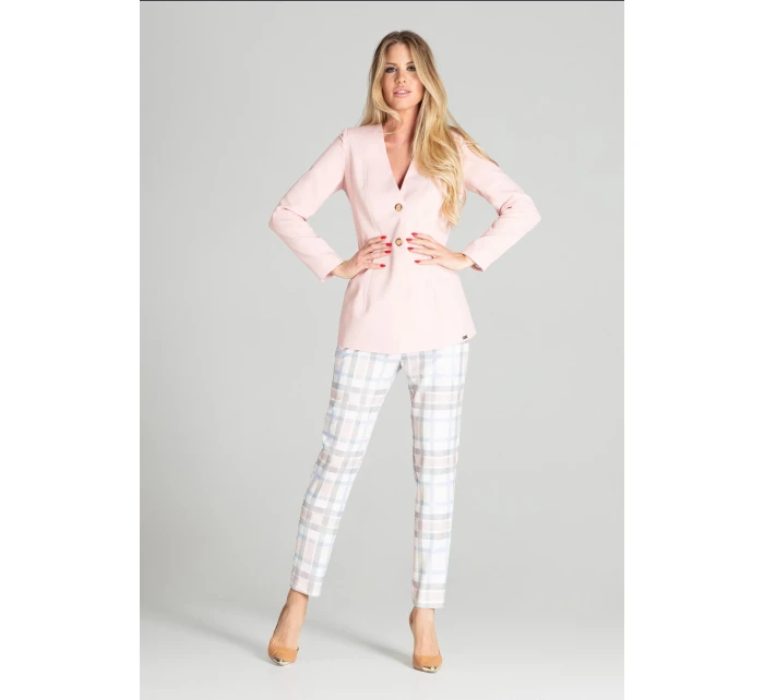 Dámske sako M694 ružové - Figl