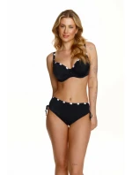 Dámsky vrchný diel plaviek Paros Black with White Pattern - Lupo Line