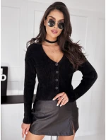 Dámsky sveter LILY čierny FashionStreet MY2035