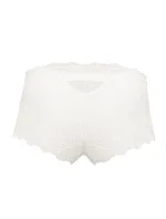 Dámské boxerky model 17077456 cream - Roza Dámské boxerky model 17077456 cream - Roza