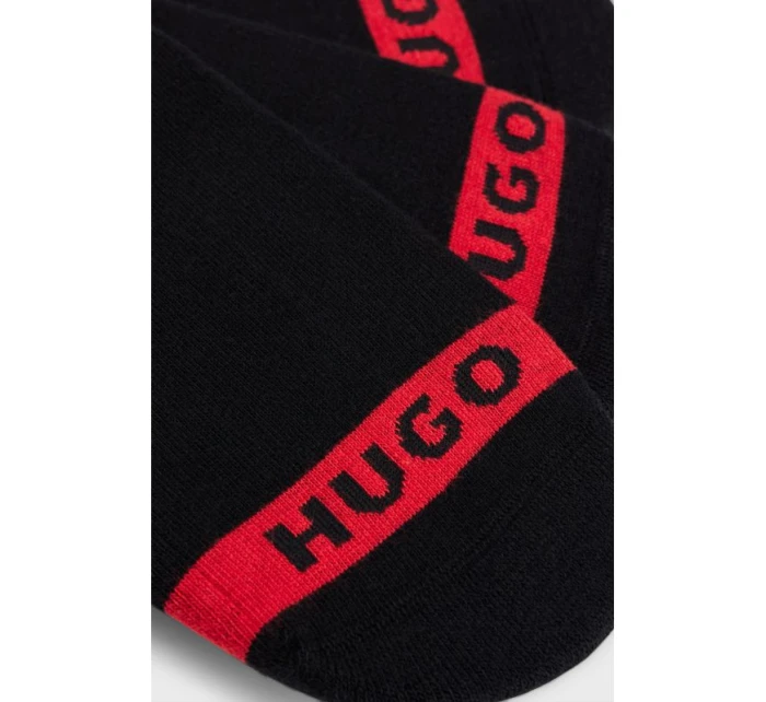HUGO 3P LC Dlhé ponožky čierne (50514916-001)
