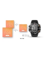 VELTORI VT120-1 Smartwatch Čierny silikónový remienok