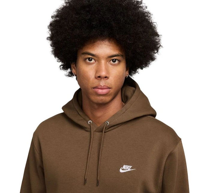 Pánska mikina Nike Club BB Brown FN3859 235 Pánske