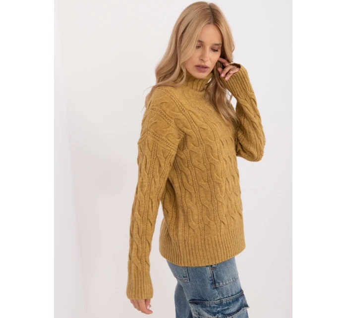 Sweter AT SW model 20463648 oliwkowy - FPrice