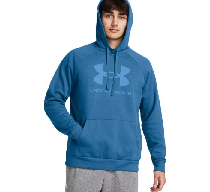 Under Armour Rival Fleece Logo HD mikina M 1379758 406 Pánske