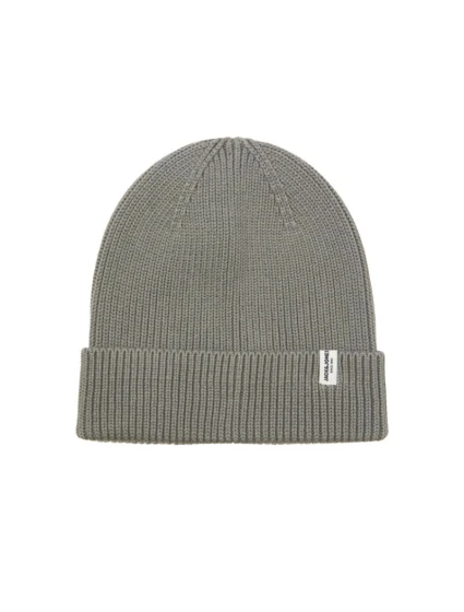 Zimná čiapka Jack&Jones JACKRINK BEANIE LN 12193386 CASTOR GRAY
