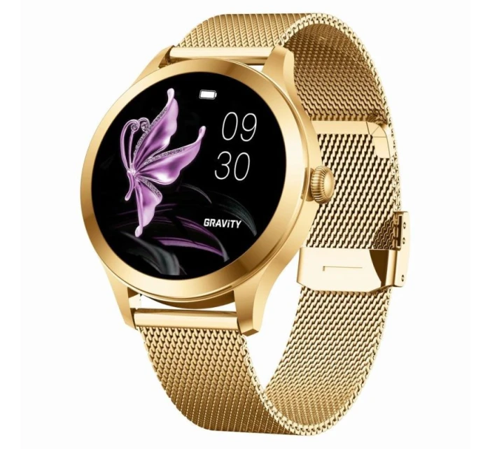 Smart hodinky Gravity Pink Gold 2 Stripes GT25-1 PRO Smart hodinky Gravity Pink Gold 2 Stripes GT25-1 PRO