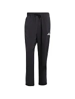 Pánske nohavice adidas Essentials Stanford s 3 prúžkami a otvoreným lemom Black JC8491