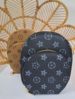 Dámska kabelka cez rameno ST-76 Čierny vzor - Bruno Rossi