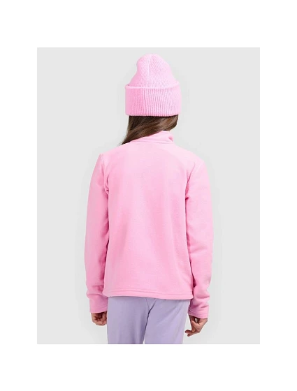 Dívčí fleece s kapucí model 22071473 - 4F Dívčí fleece s kapucí model 22071473 - 4F