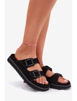 Dámské Zamszové Klapky S  Černé model 21694692 - D.Franklin