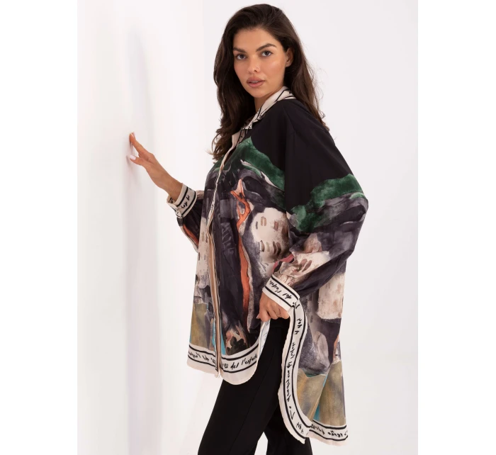 Košeľa IT KS 18729.12 čierna Košeľa IT KS 18729.12 čierna