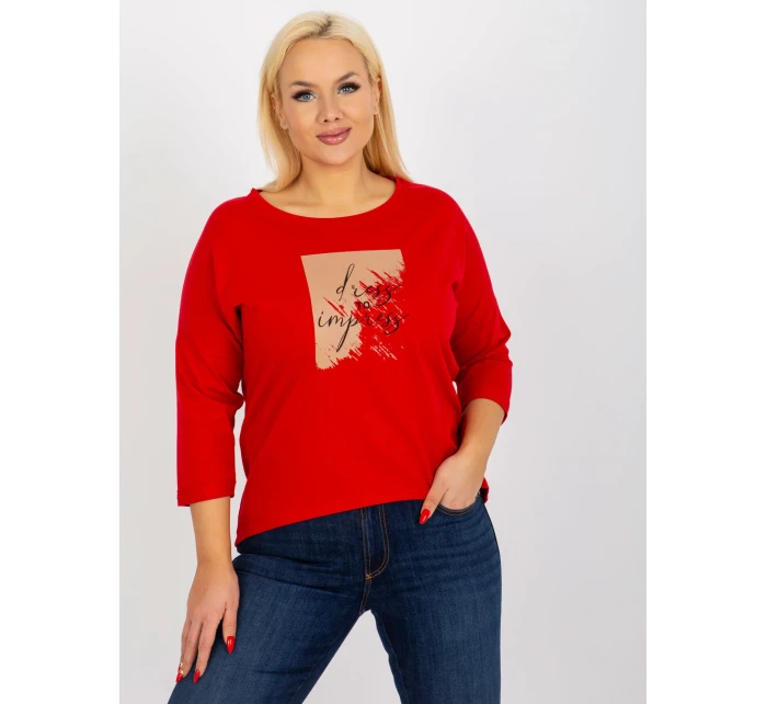 Halenka RV BZ model 18018755 červená - FPrice Halenka RV BZ model 18018755 červená - FPrice