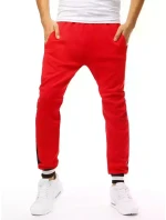 FashionStreet pánske červené tepláky UX3359