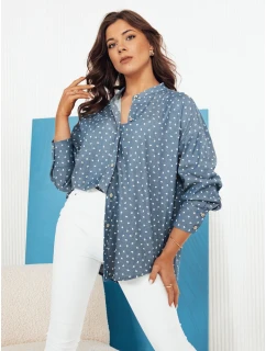 Dámske modré tričko PISAT FashionStreet DY0424