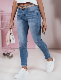 Dámske stredne dlhé džínsové nohavice BLUEFORM Dstreet UY2376
