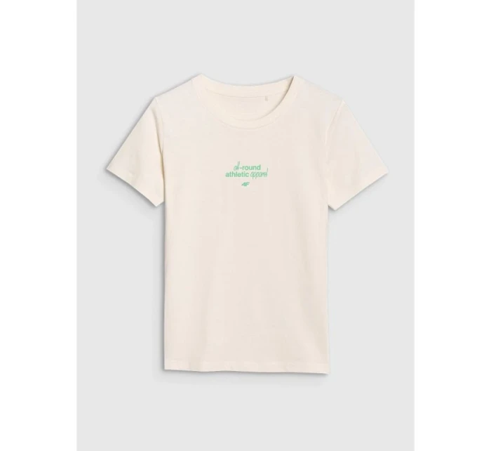 Dámske tričko s potlačou 4F 4FRSS25TTSHF2786-11S