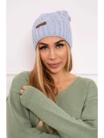 Fleecová čiapka Paulina K227 modrá