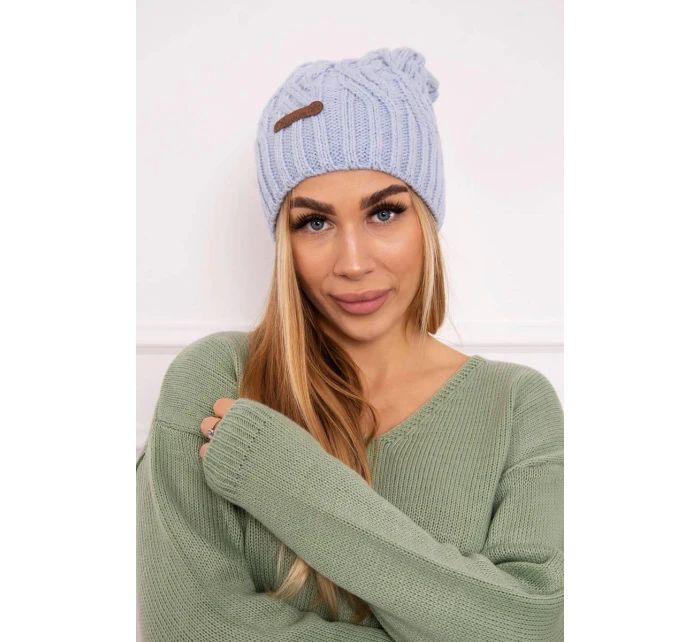 Fleecová čiapka Paulina K227 modrá