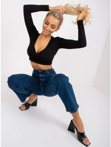 Džínsy RO nohavice SP 2402.10 tmavo modrá