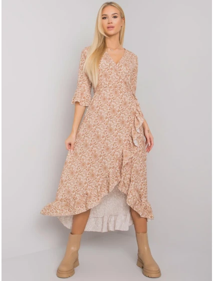 Šaty TW SK BI 24502 3.46P béžová Šaty TW SK BI 24502 3.46P béžová