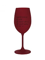 Vianočný zoznam úloh - burgundský pohár na víno 350 ml
