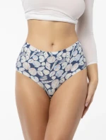 Nohavičky Shells Simple Maxi modrá a biela - Julimex