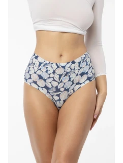 Nohavičky Shells Simple Maxi modrá a biela - Julimex