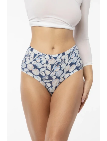 Nohavičky Shells Simple Maxi modrá a biela - Julimex Nohavičky Shells Simple Maxi modrá a biela - Julimex