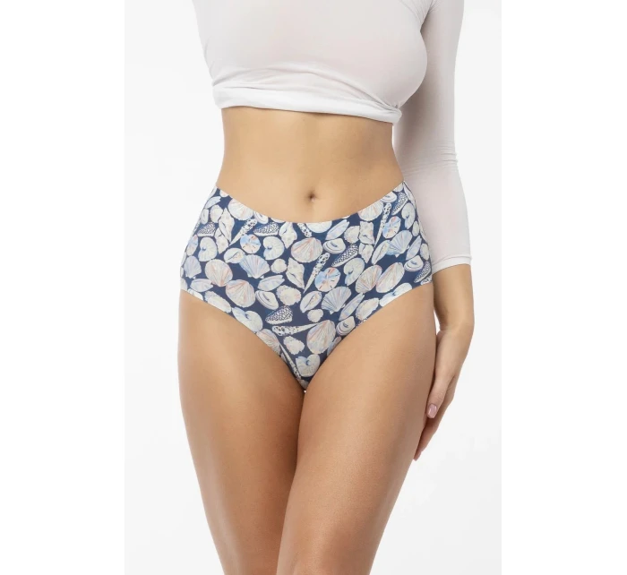 Nohavičky Shells Simple Maxi modrá a biela - Julimex Nohavičky Shells Simple Maxi modrá a biela - Julimex